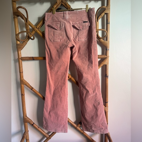 Sanctuary Rose Pink Mauve Wide Leg Corduroys - Picture 3 of 3